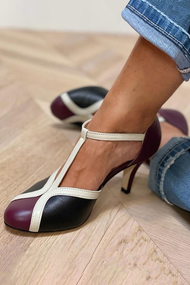 RETRÒ T-BAR HEELS